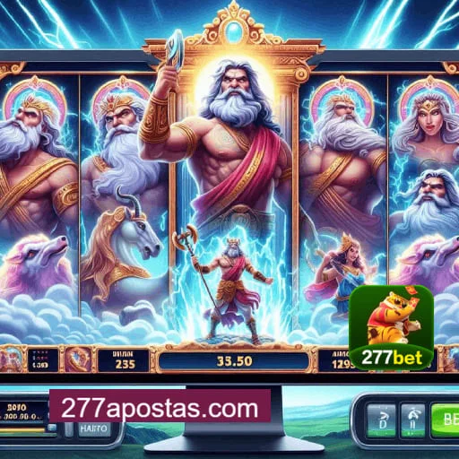 Visual apresentando slots populares da 277BET com jackpots progressivos e oportunidades de ganhos altos.